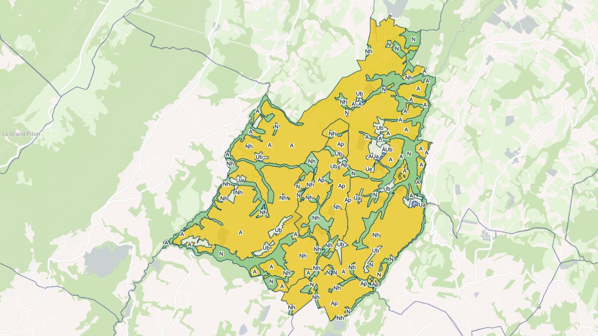 Aperçu cartographique de Arbusigny, centré sur la commune