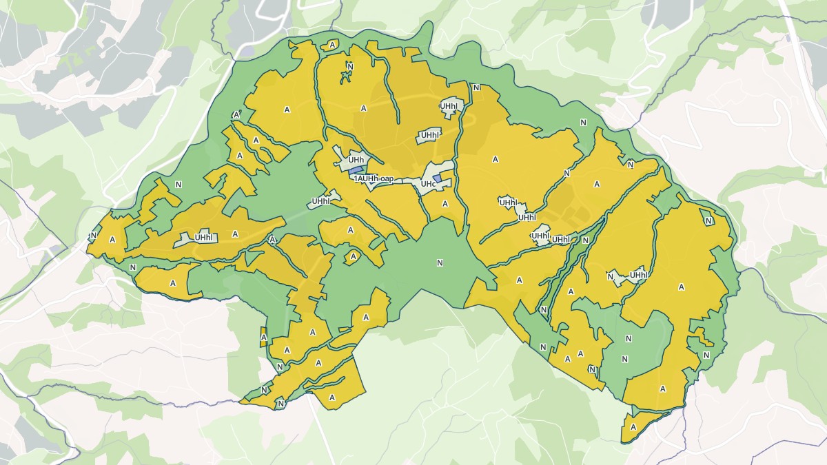 Aperçu cartographique de Cercier, centré sur la commune