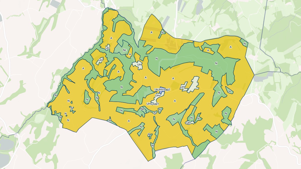 Aperçu cartographique de La Chapelle-Rambaud, centré sur la commune