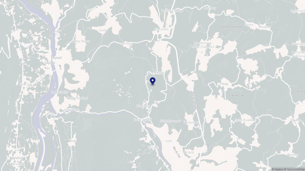 Aperçu cartographique de Crempigny-Bonneguête, centré sur la commune