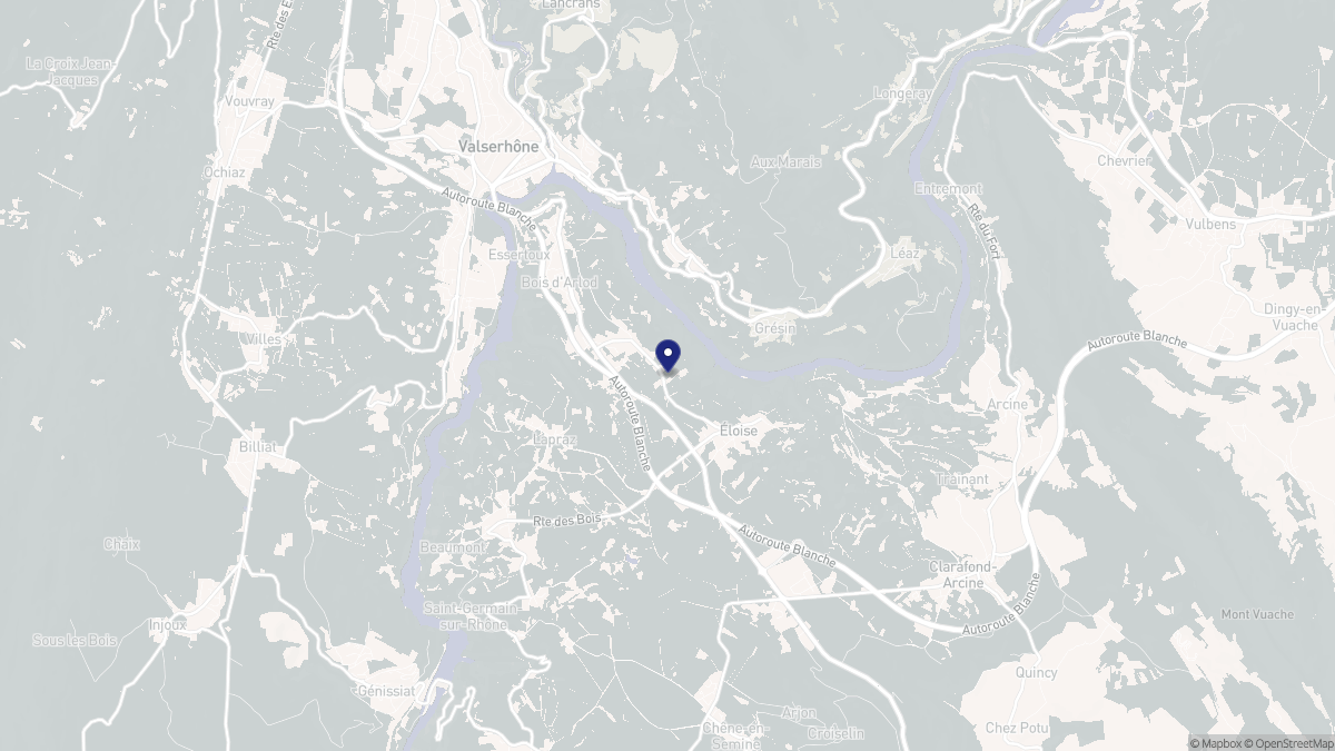 Aperçu cartographique de Éloise, centré sur la commune