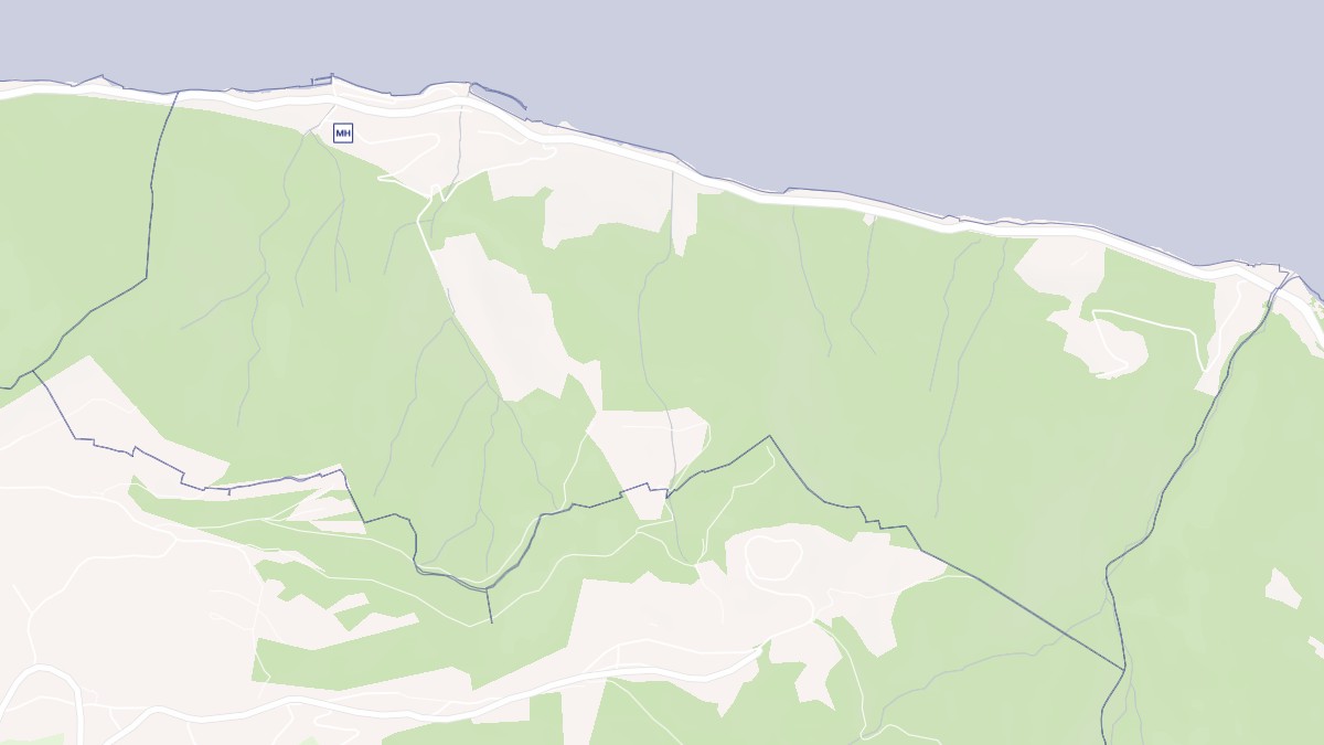 Aperçu cartographique de Meillerie, centré sur la commune
