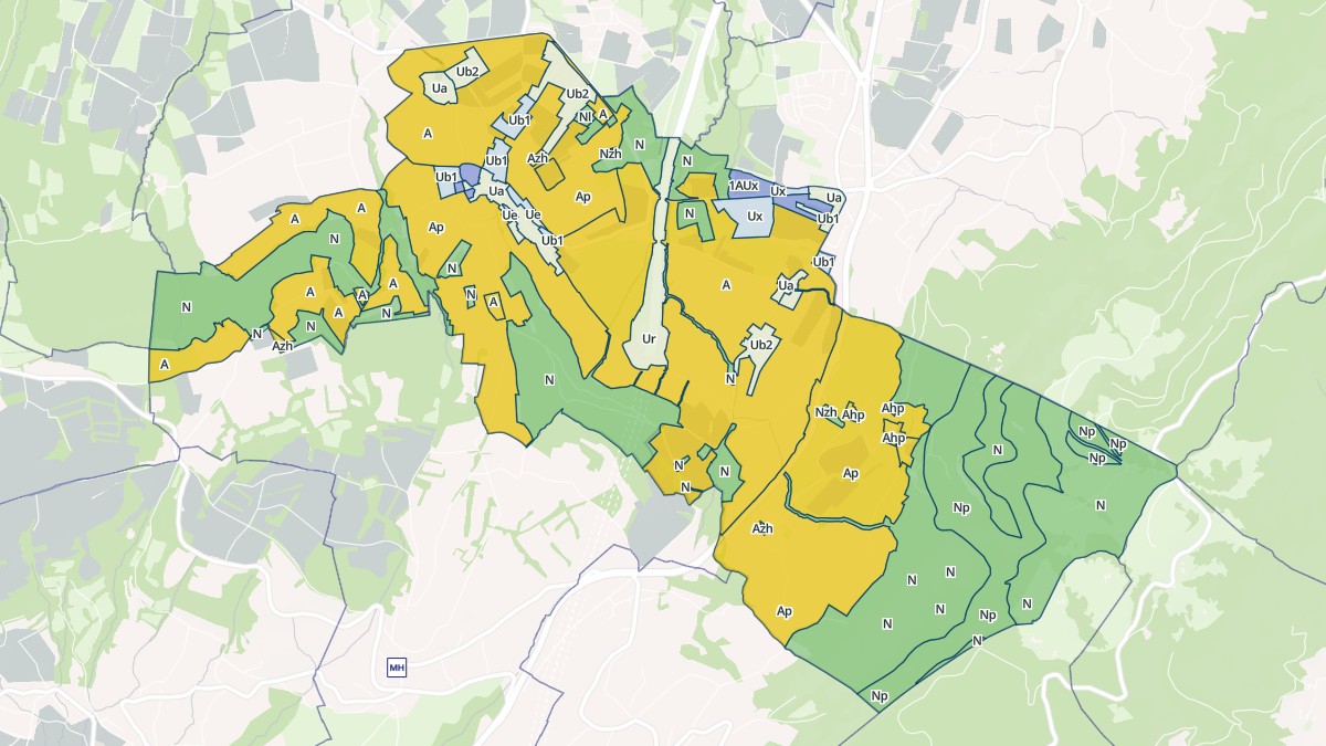 Aperçu cartographique de Présilly, centré sur la commune