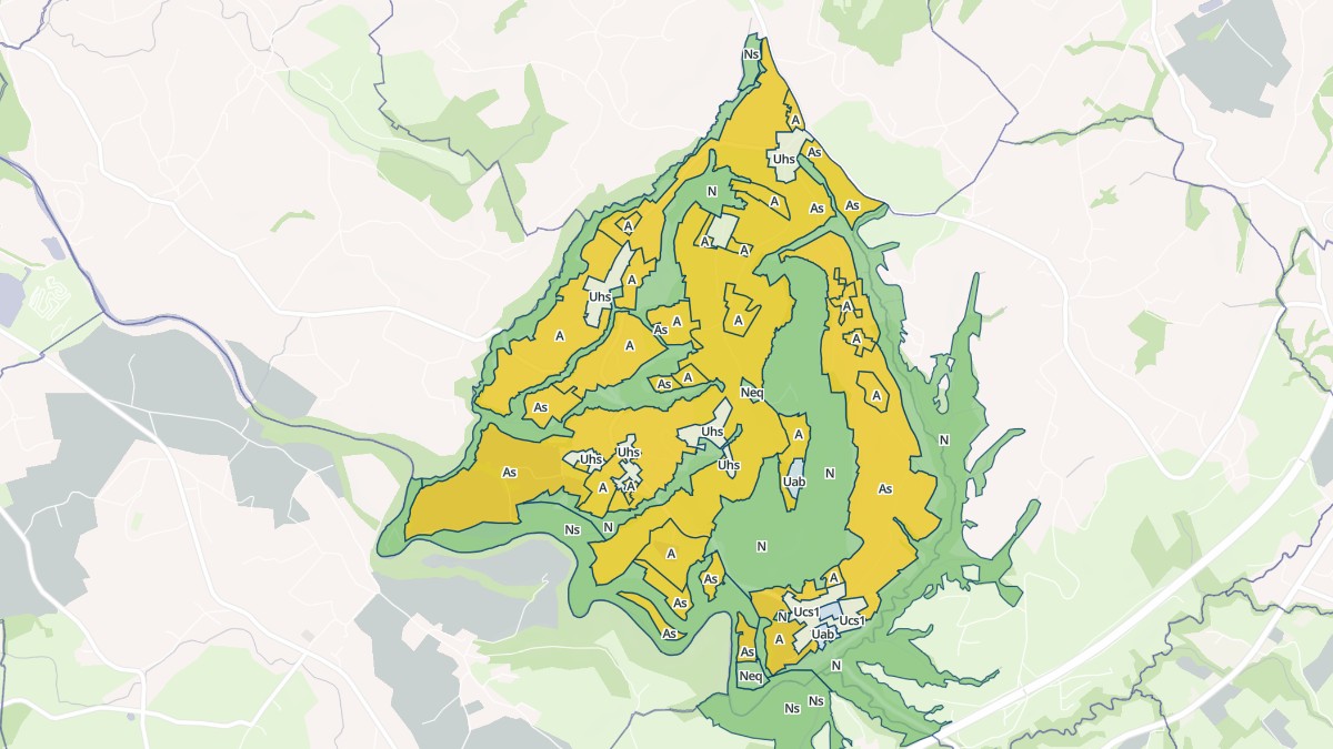 Aperçu cartographique de Saint-Sylvestre, centré sur la commune