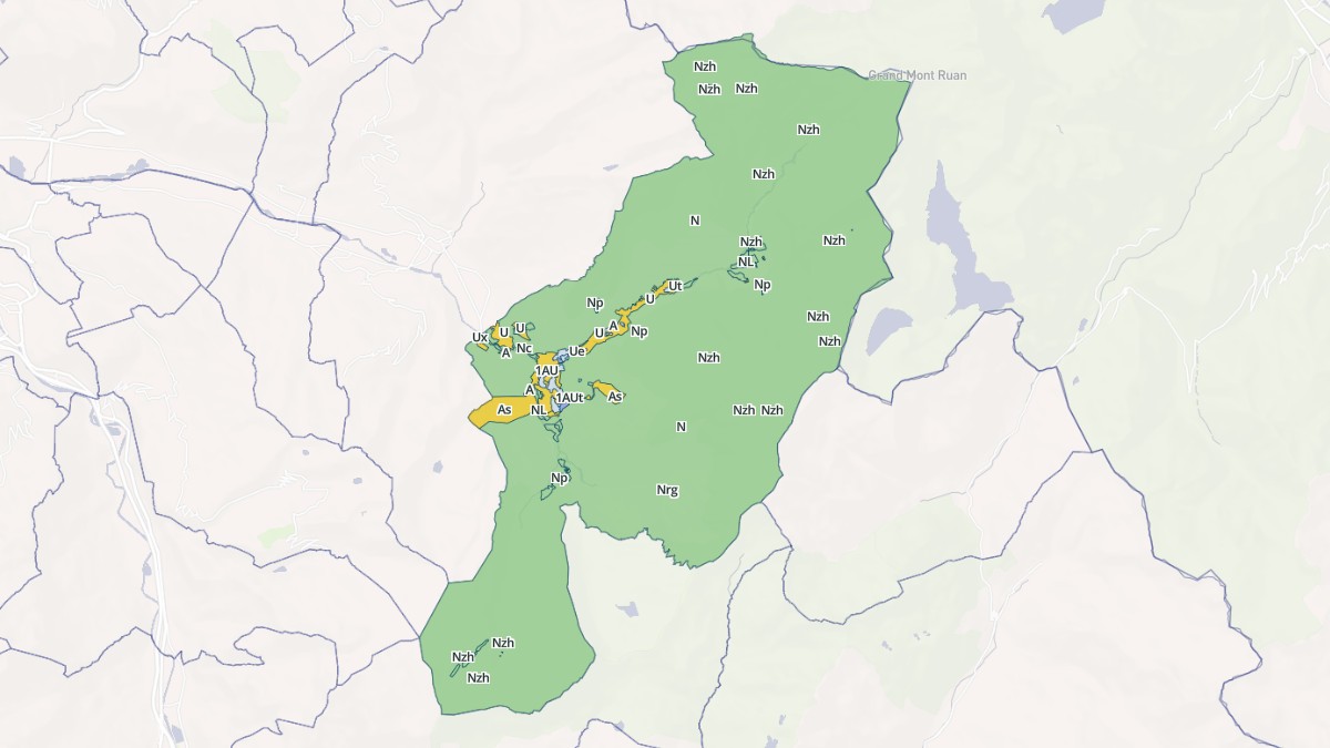 Aperçu cartographique de Sixt-Fer-à-Cheval, centré sur la commune