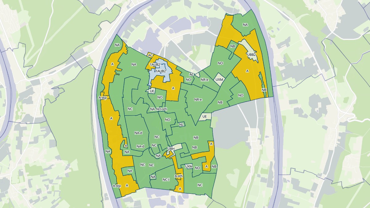 Aperçu cartographique de Anneville-Ambourville, centré sur la commune