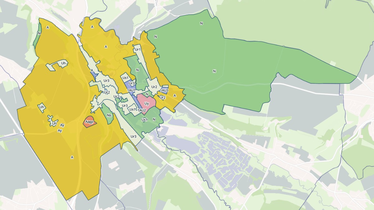 Aperçu cartographique de Arques-la-Bataille, centré sur la commune