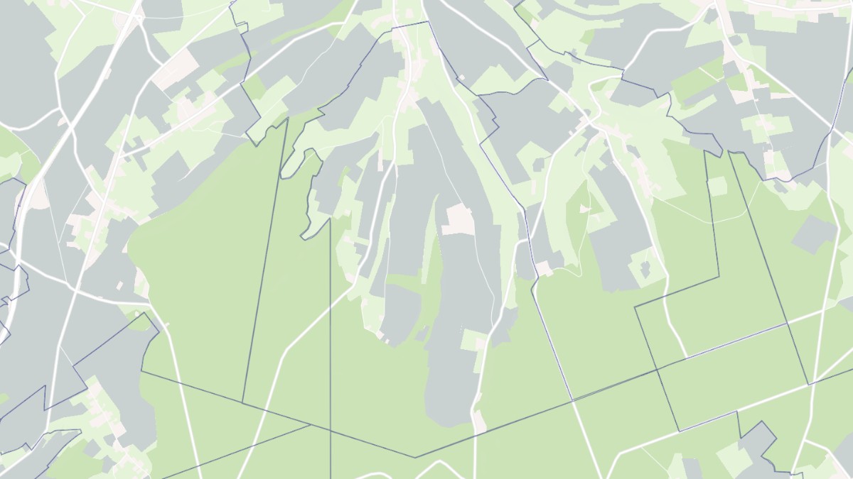 Aperçu cartographique de Aubermesnil-aux-Érables, centré sur la commune