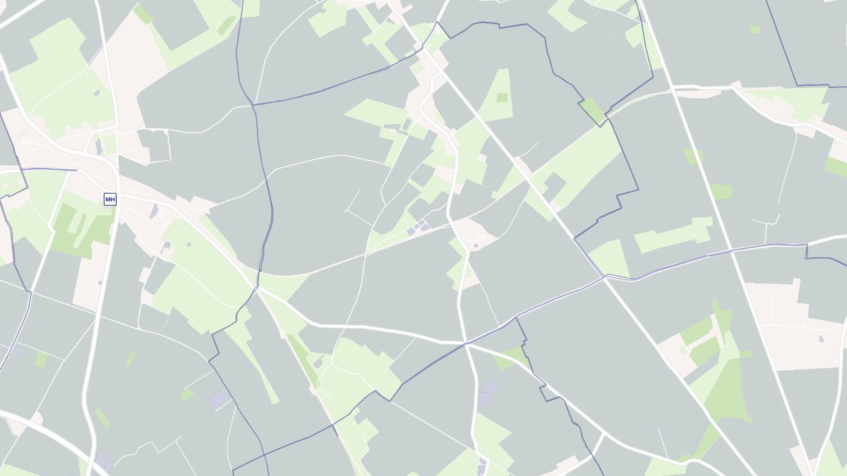 Aperçu cartographique de Auzouville-l'Esneval, centré sur la commune