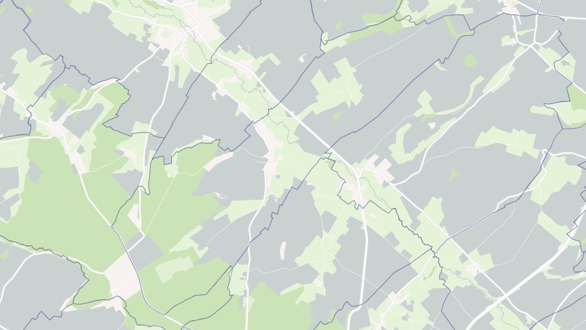 Aperçu cartographique de Bailleul-Neuville, centré sur la commune