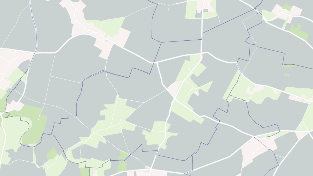 Aperçu cartographique de Bénesville, centré sur la commune