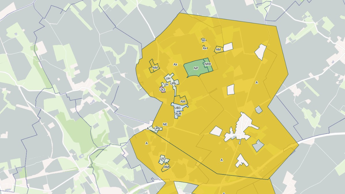 Aperçu cartographique de Bernières, centré sur la commune