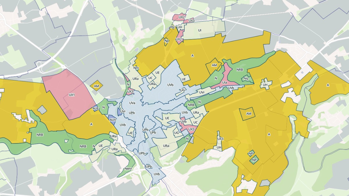 Aperçu cartographique de Bolbec, centré sur la commune