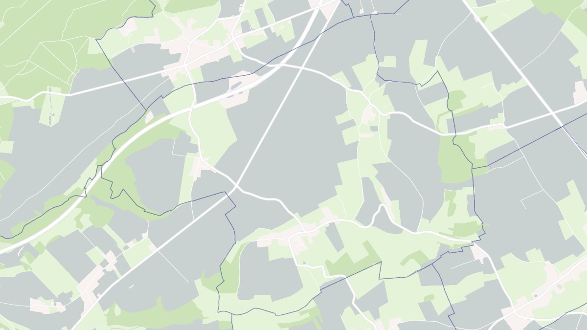 Aperçu cartographique de Bosc-Mesnil, centré sur la commune