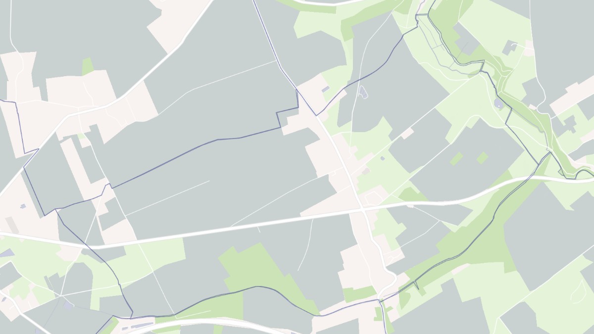 Aperçu cartographique de Bourdainville, centré sur la commune
