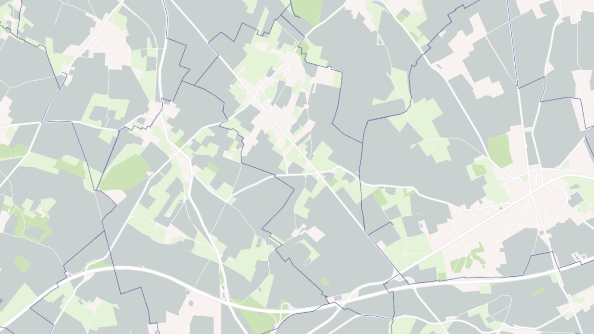 Aperçu cartographique de Criquetot-sur-Ouville, centré sur la commune