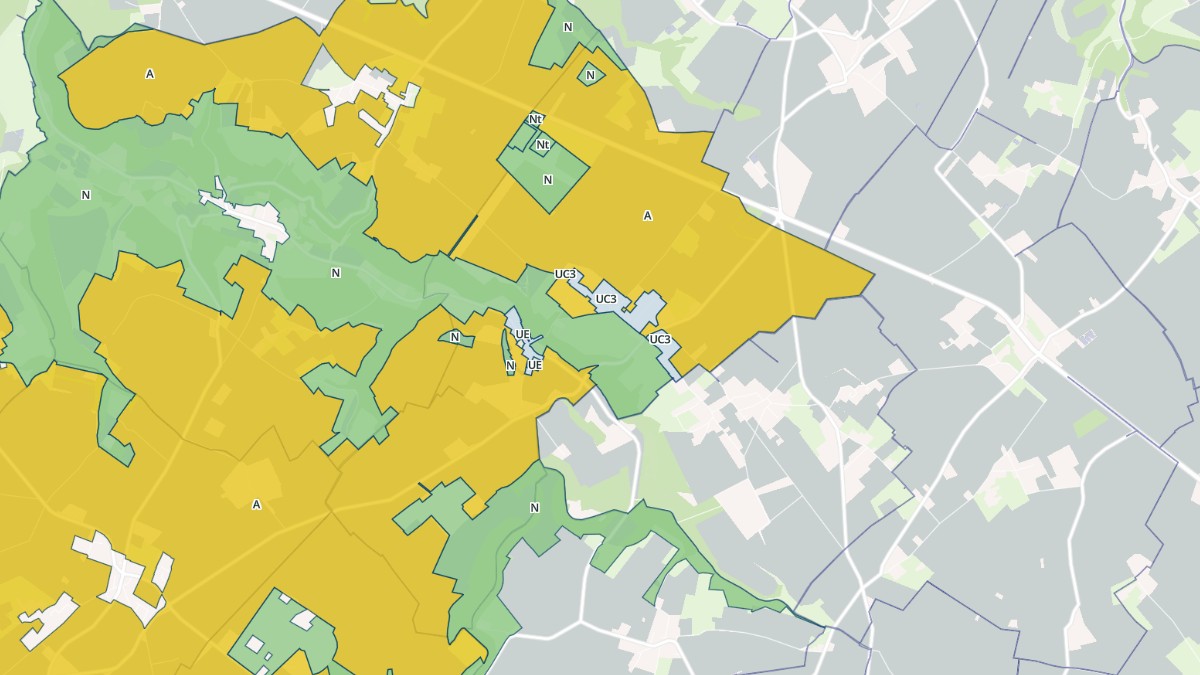 Aperçu cartographique de Daubeuf-Serville, centré sur la commune
