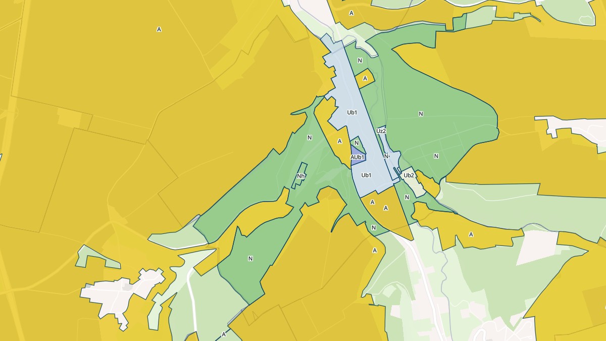 Aperçu cartographique de Dénestanville, centré sur la commune