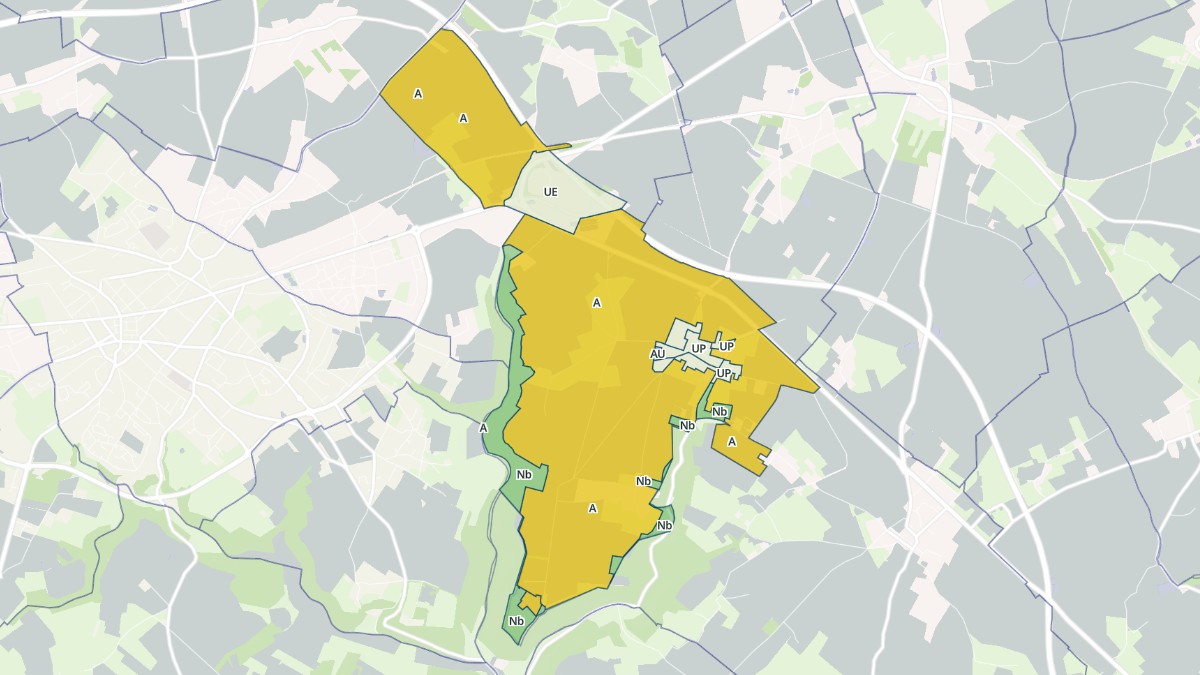 Aperçu cartographique de Écalles-Alix, centré sur la commune