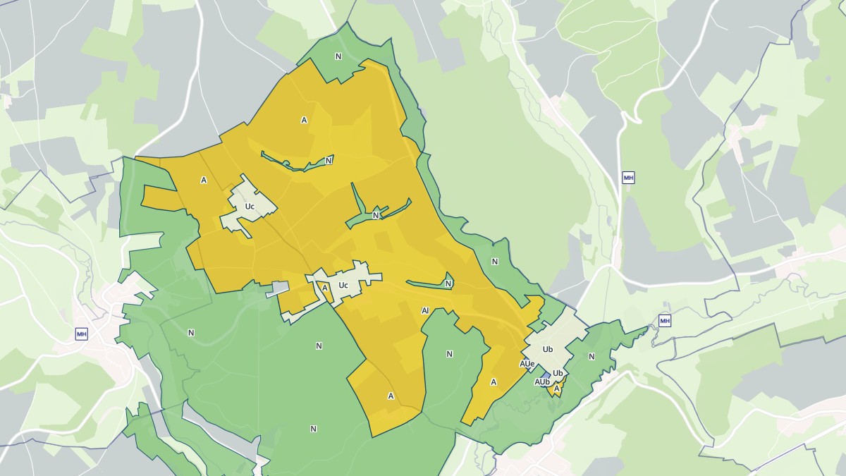 Aperçu cartographique de Elbeuf-sur-Andelle, centré sur la commune