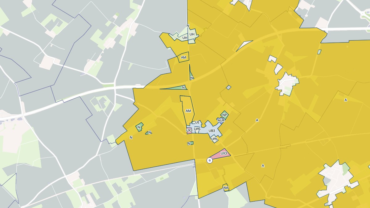 Aperçu cartographique de Foucart, centré sur la commune