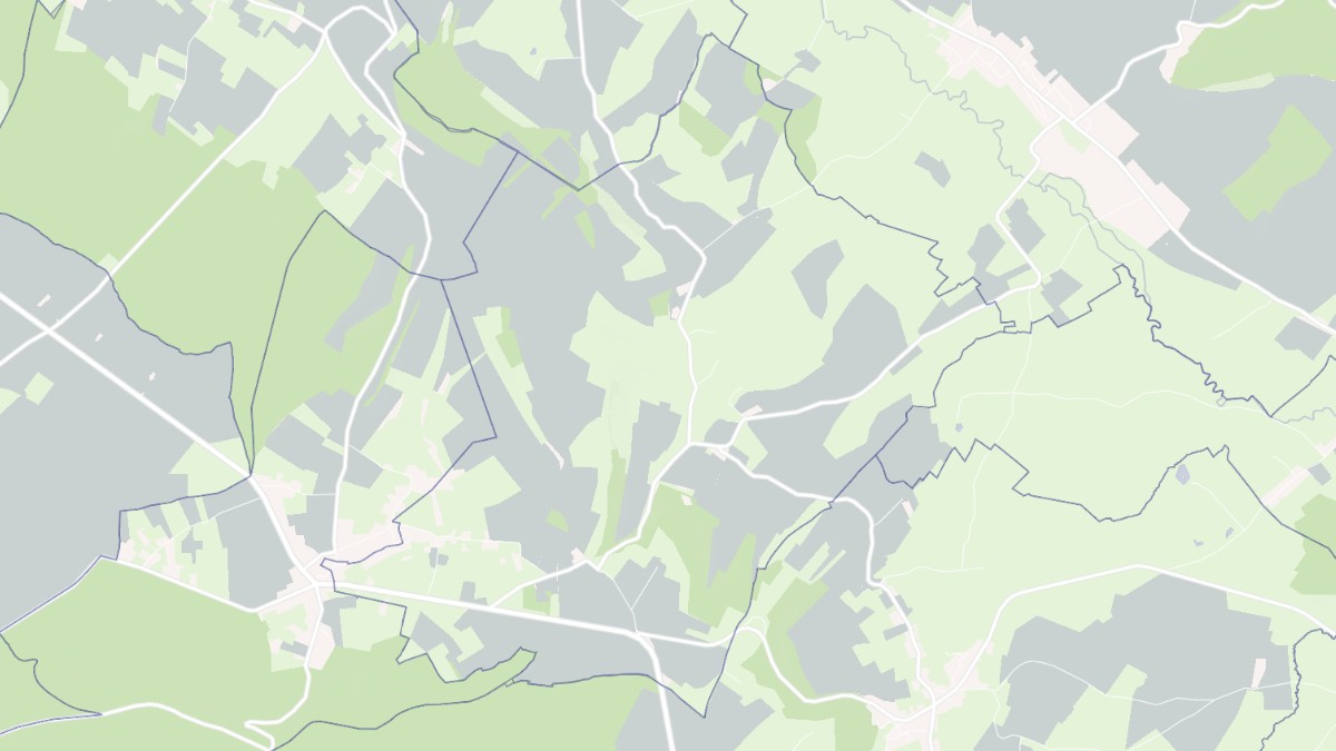 Aperçu cartographique de Fresles, centré sur la commune