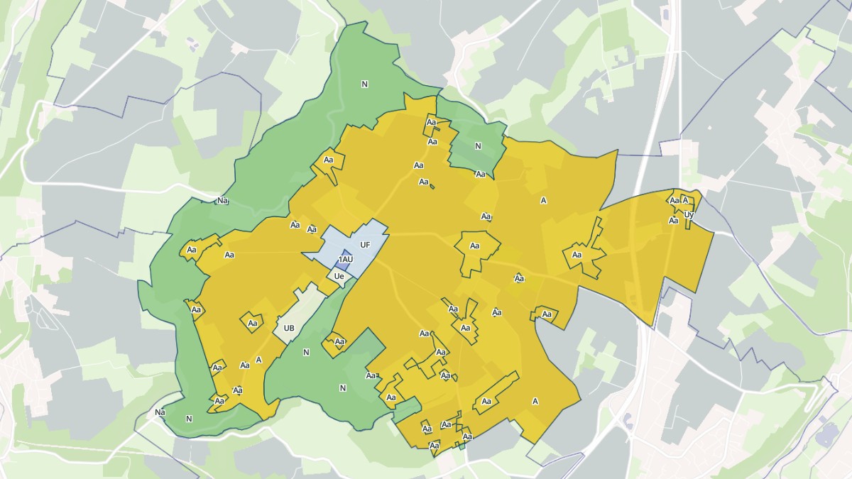 Aperçu cartographique de Fresquiennes, centré sur la commune