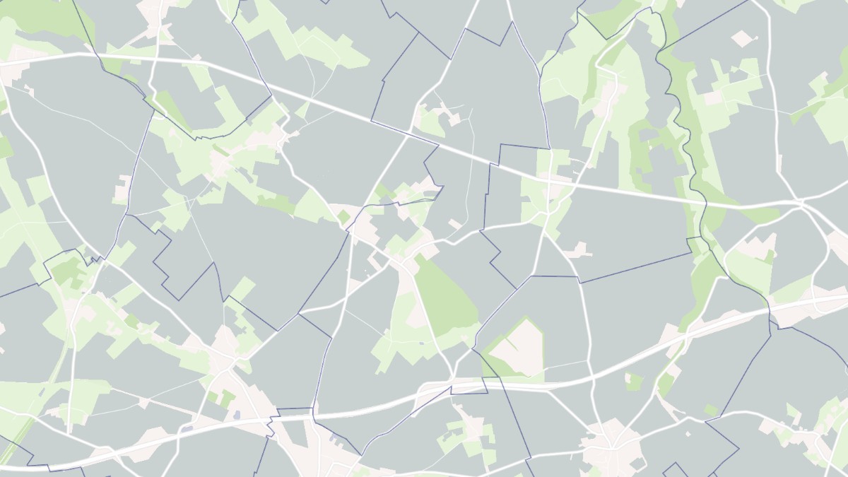 Aperçu cartographique de Grigneuseville, centré sur la commune