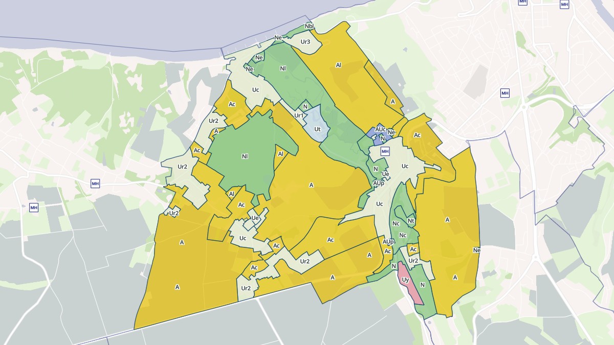Aperçu cartographique de Hautot-sur-Mer, centré sur la commune