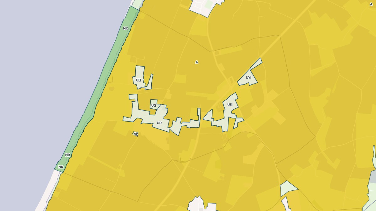 Aperçu cartographique de Heuqueville, centré sur la commune
