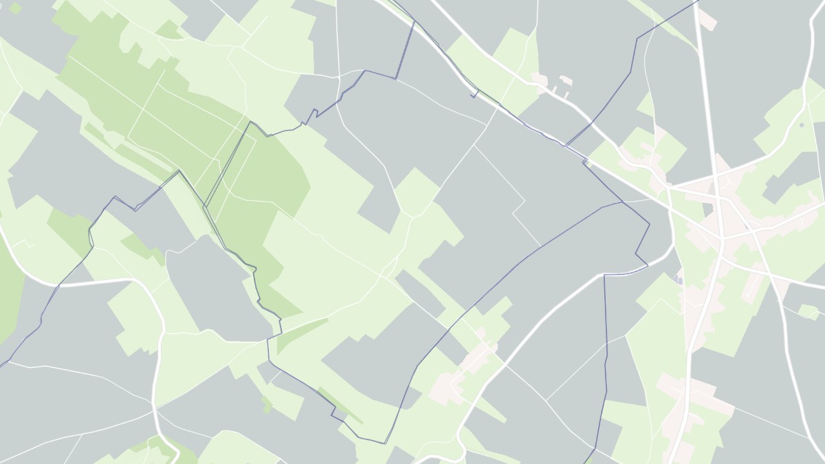 Aperçu cartographique de Les Ifs, centré sur la commune