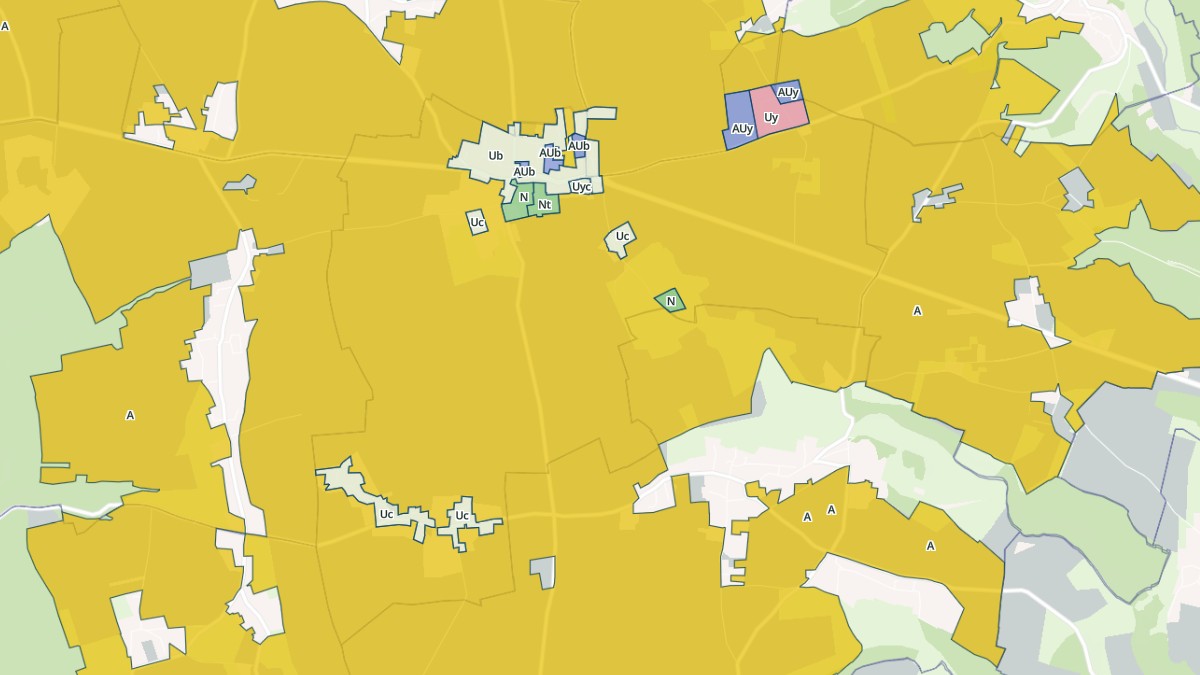 Aperçu cartographique de Martainville-Épreville, centré sur la commune