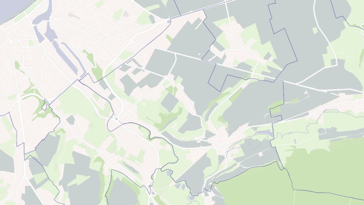 Aperçu cartographique de Martin-Église, centré sur la commune