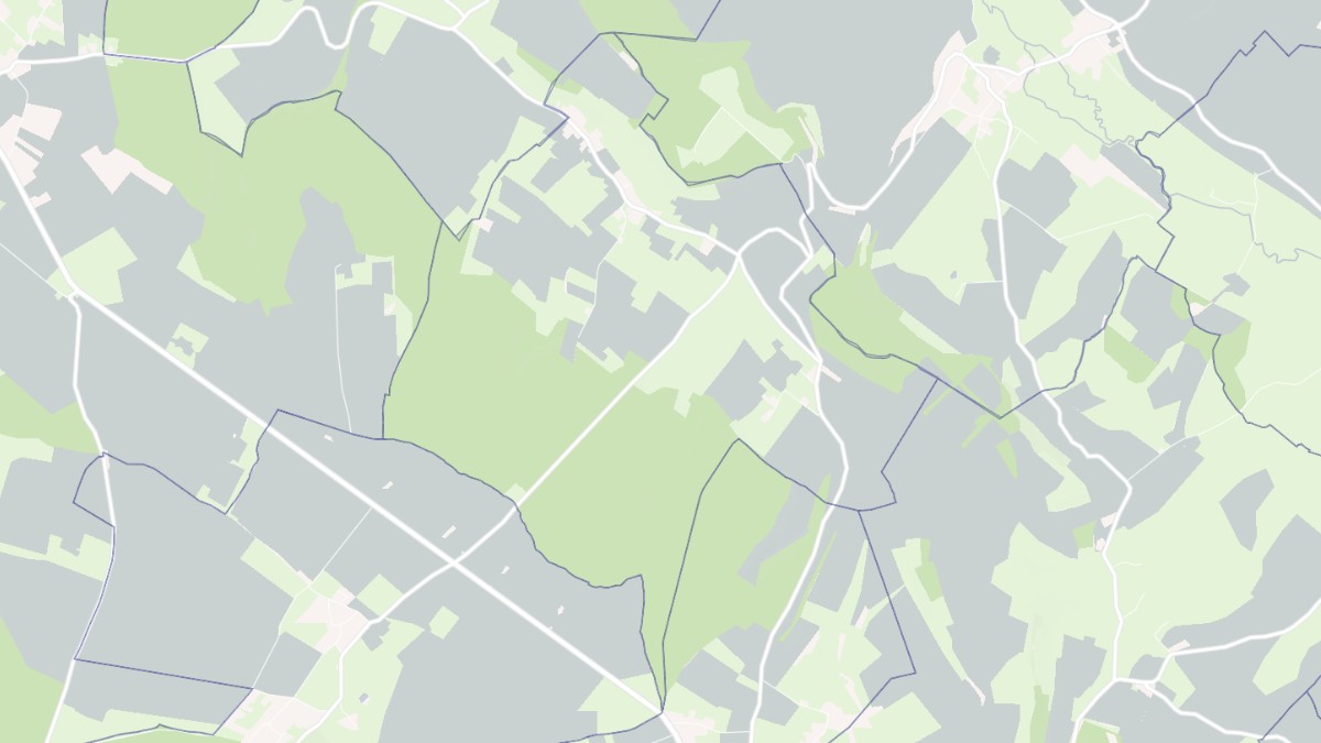 Aperçu cartographique de Mesnil-Follemprise, centré sur la commune
