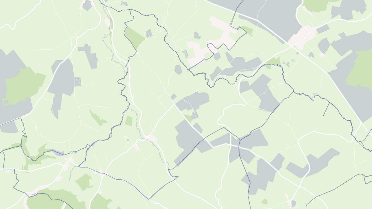 Aperçu cartographique de Mesnil-Mauger, centré sur la commune