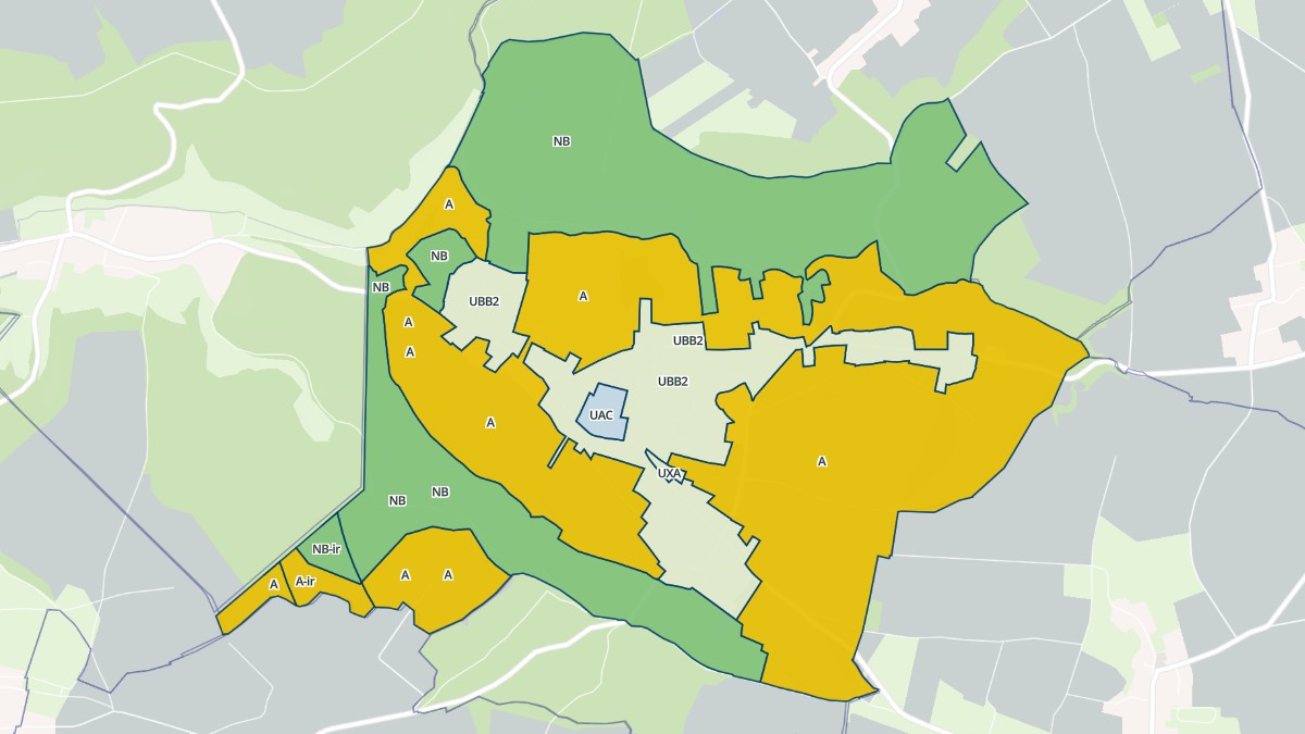 Aperçu cartographique de Montmain, centré sur la commune