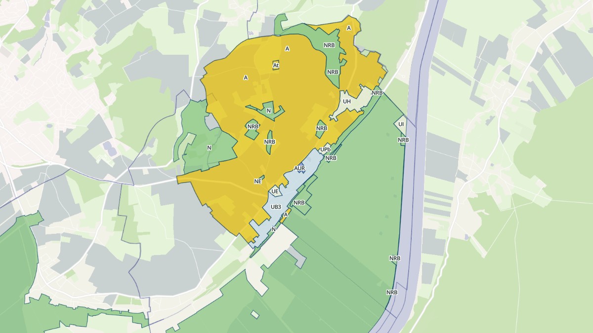 Aperçu cartographique de Norville, centré sur la commune
