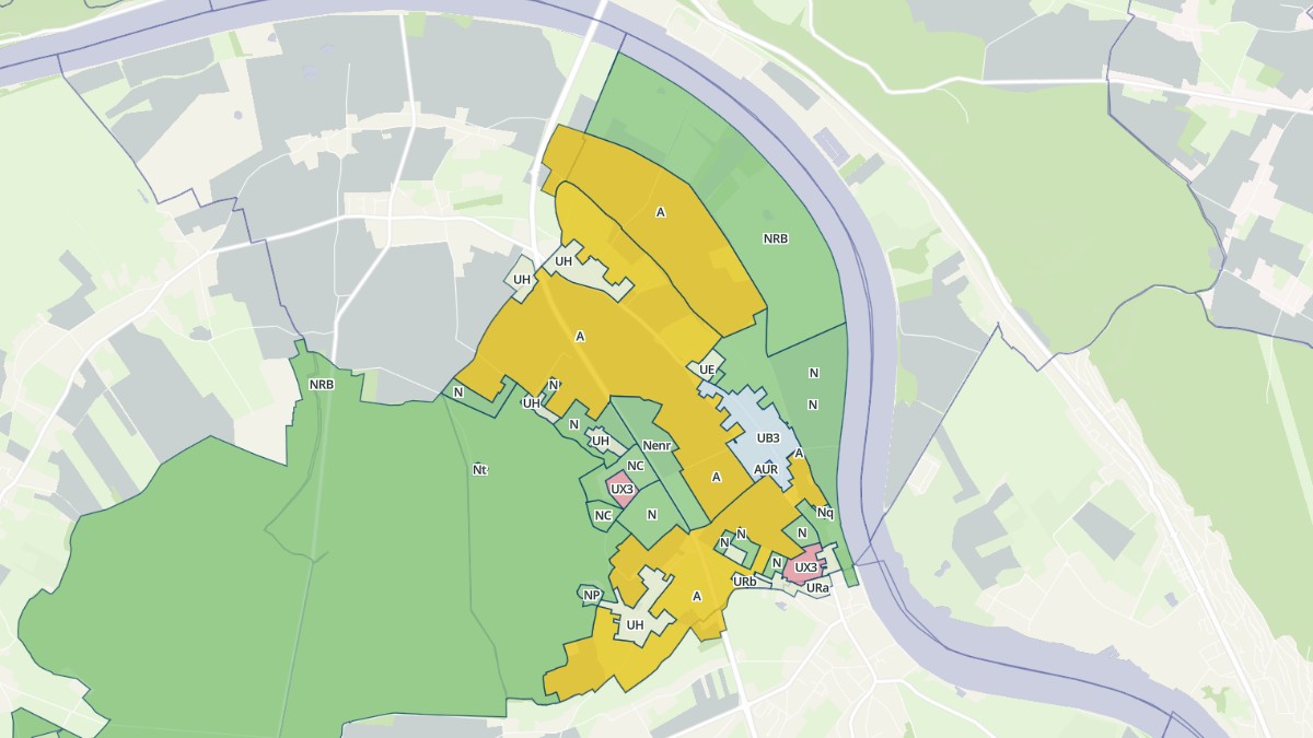 Aperçu cartographique de Notre-Dame-de-Bliquetuit, centré sur la commune