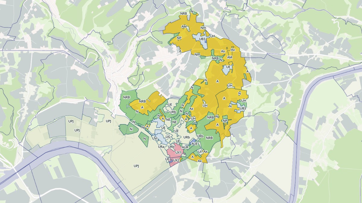 Aperçu cartographique de Port-Jérôme-sur-Seine, centré sur la commune