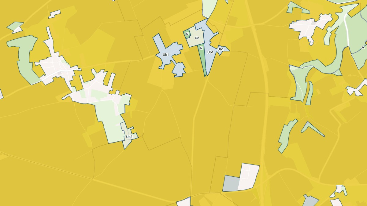 Aperçu cartographique de Omonville, centré sur la commune