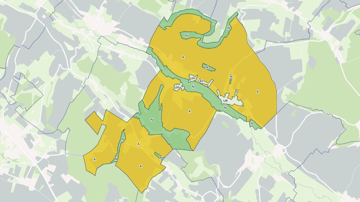Aperçu cartographique de Osmoy-Saint-Valery, centré sur la commune