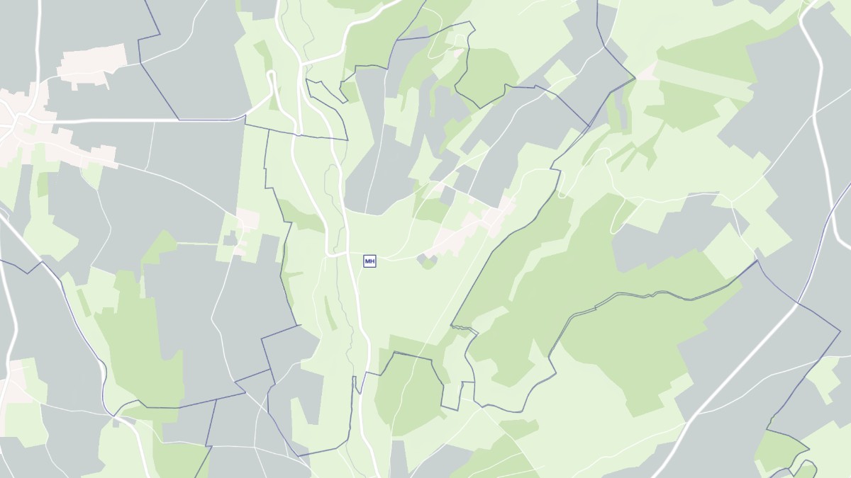 Aperçu cartographique de Rebets, centré sur la commune