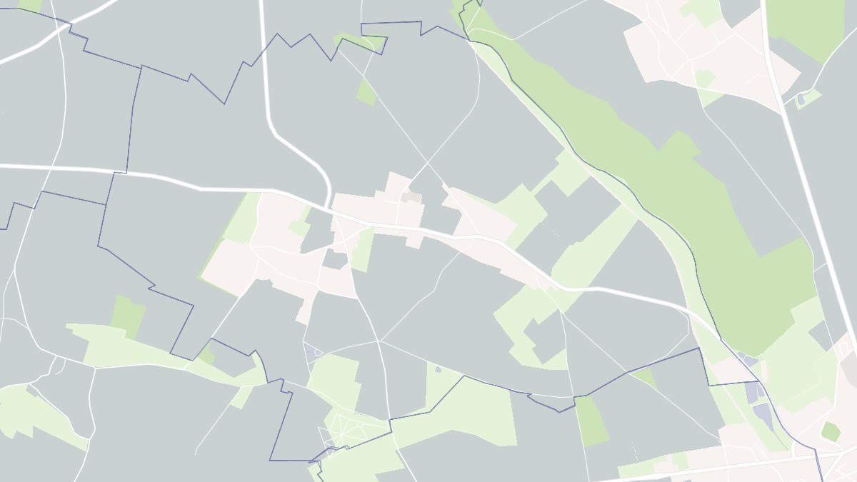 Aperçu cartographique de Routes, centré sur la commune