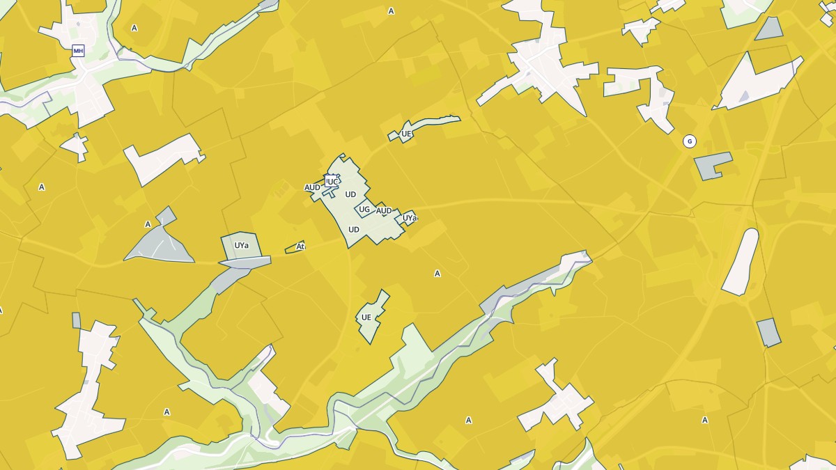 Aperçu cartographique de Sainneville, centré sur la commune