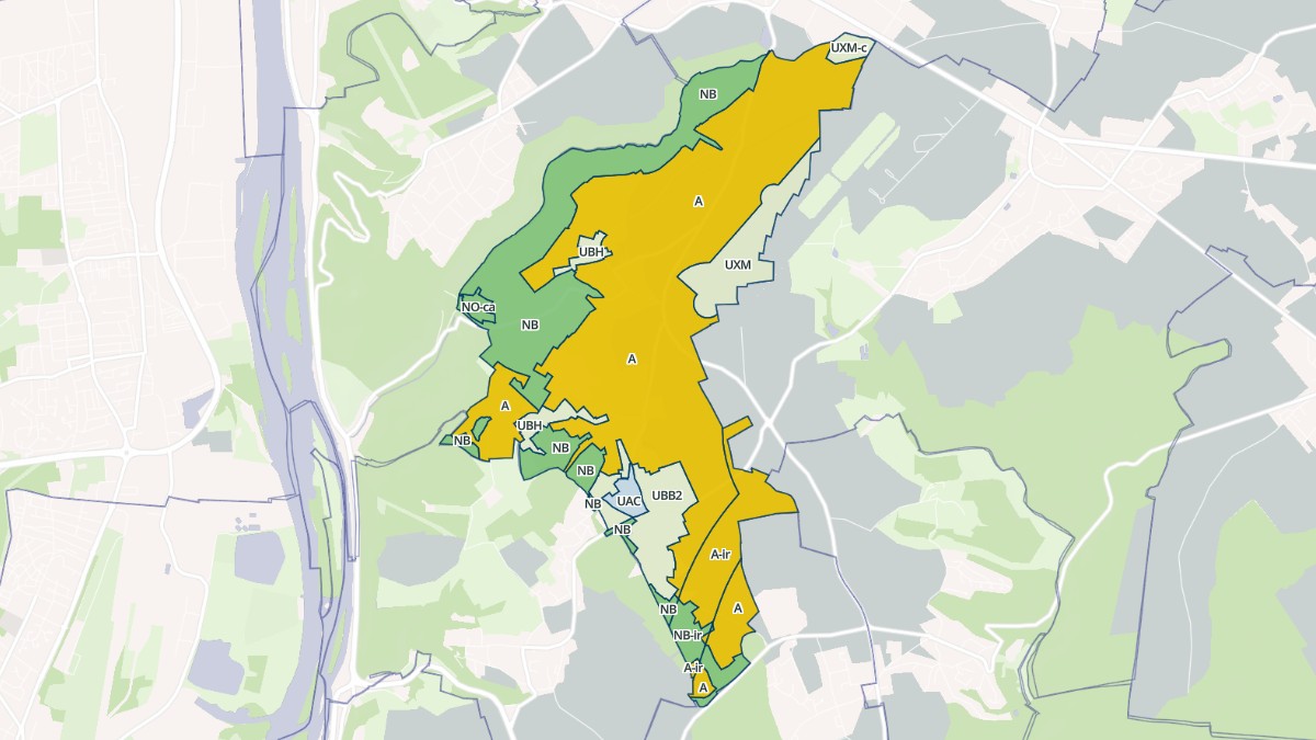 Aperçu cartographique de Saint-Aubin-Celloville, centré sur la commune