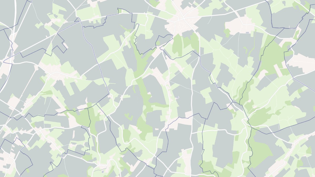 Aperçu cartographique de Sainte-Croix-sur-Buchy, centré sur la commune