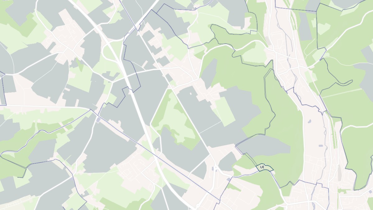 Aperçu cartographique de Saint-Jean-du-Cardonnay, centré sur la commune