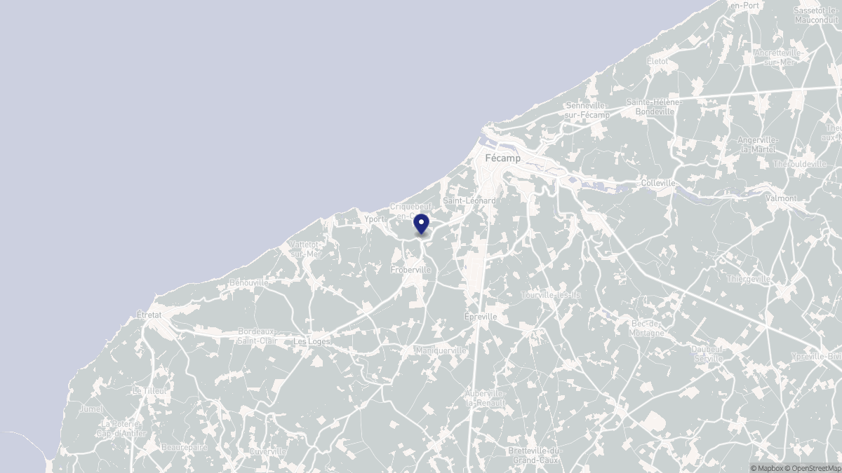 Aperçu cartographique de Saint-Léonard, centré sur la commune