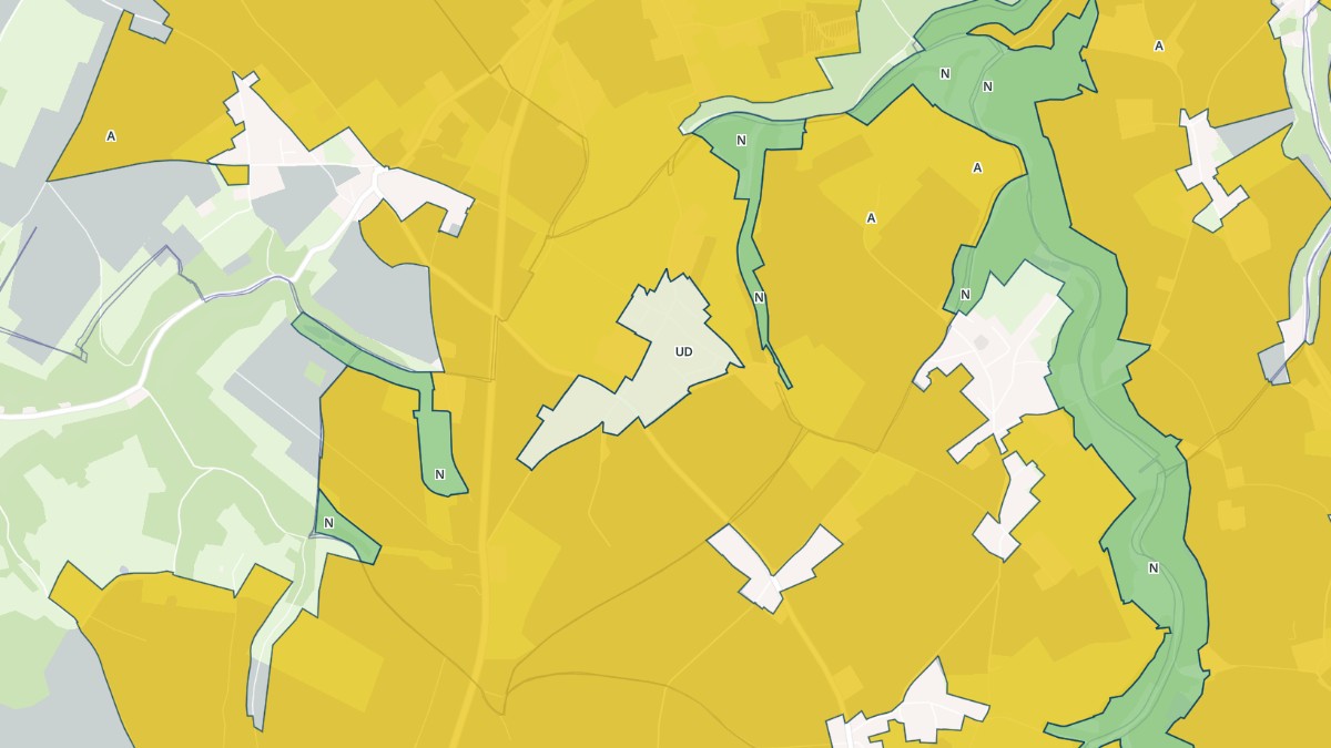 Aperçu cartographique de Sainte-Marie-au-Bosc, centré sur la commune