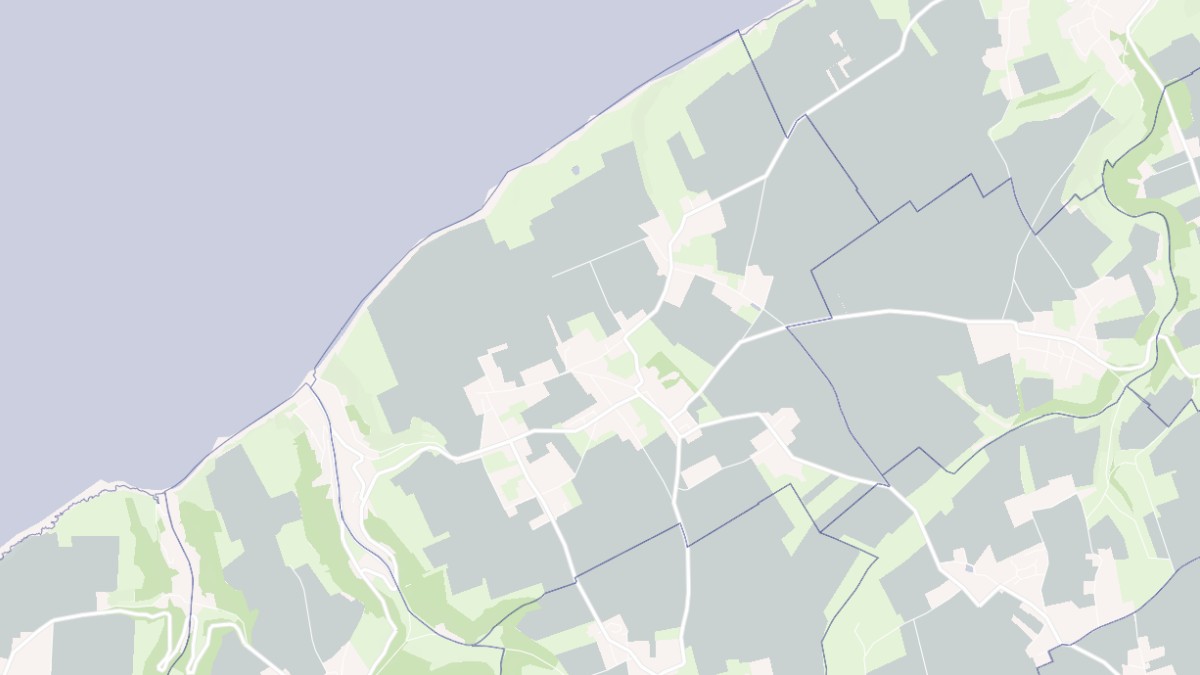 Aperçu cartographique de Saint-Martin-aux-Buneaux, centré sur la commune